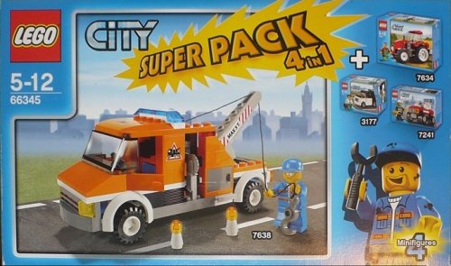 LEGO City Super Pack 4 in 1 66345