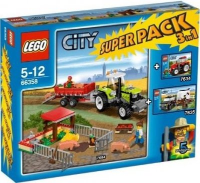 City Super Pack 3 in 1 66358