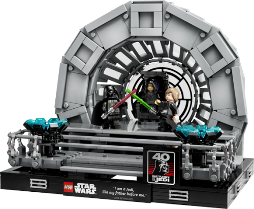 LEGO Star Wars Emperors Throne Room Diorama 75352