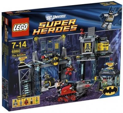 Super Heroes The Batcave 6860