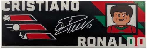 LEGO Tile 2x6 Cristiano Ronaldo B3618-6606659