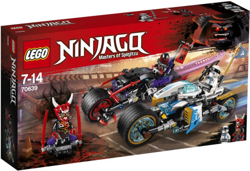 LEGO Ninjago Gaturace med motorcyklar 70639