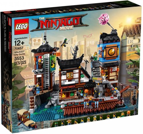 LEGO NINJAGO City hamnen 70657 | Lego | Bra Leksaker