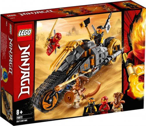 LEGO Ninjago Coles crossmotorcykel 70672
