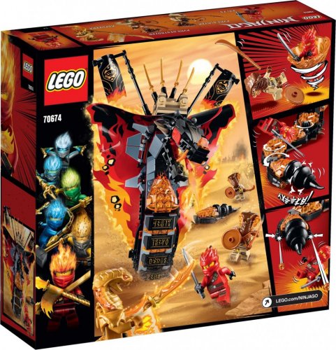 LEGO Ninjago Eldgadd 70674
