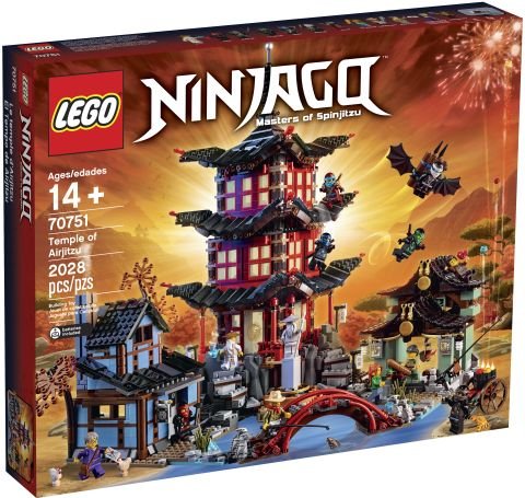 LEGO Vintage Ninjago Temple of Airjitzu 70751