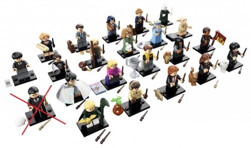 LEGO Serie Harry Potter 21 figurer 71022999