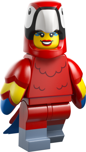 LEGO Minifigurer Djur Serie 28 Parrot Costume 71051-12