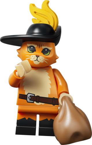 LEGO Minifigurer Shrek Puss in Boots 71053-2