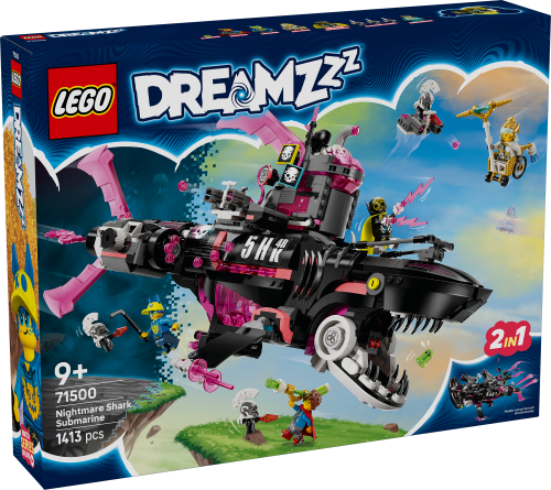 LEGO DREAMZzz Mardrömmarnas haj ubåt 71500