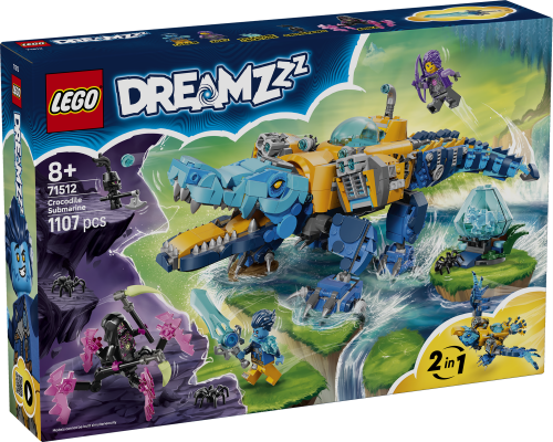LEGO DREAMZzz Krokodilubåt 71512