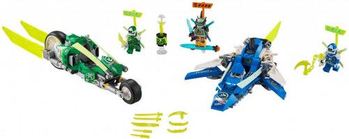 LEGO Ninjago Jay och Loyds racerfordon 71709