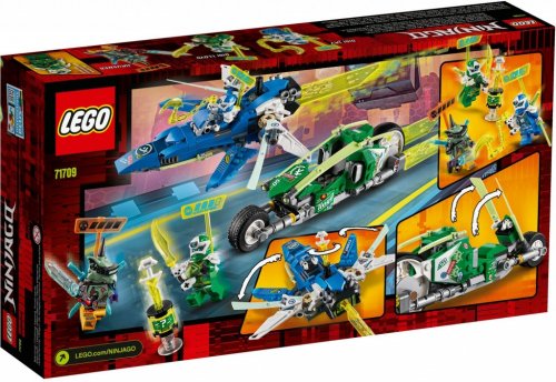 LEGO Ninjago Jay och Loyds racerfordon 71709