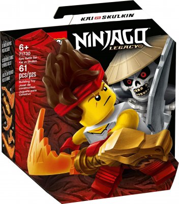 LEGO Ninjago Episkt stridsset Kai mot Skulkin 71730