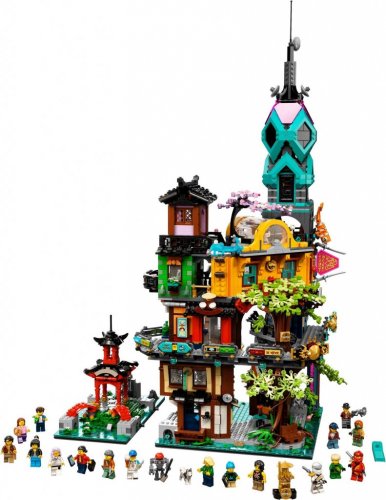 NINJAGO Citys trädgårdar 71741