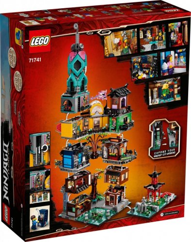 NINJAGO Citys trädgårdar 71741