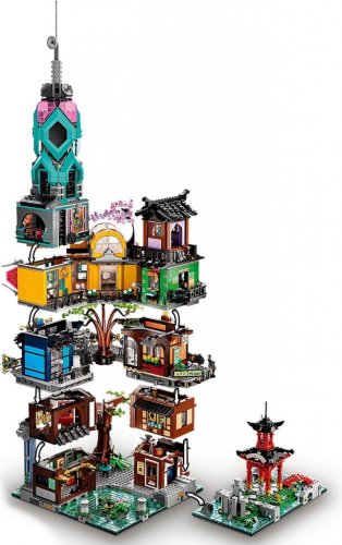 NINJAGO Citys trädgårdar 71741