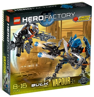 LEGO Hero Factory Dunkan Bulk and Vapour 7179