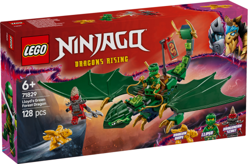 LEGO Ninjago Lloyds gröna skogsdrake 71829