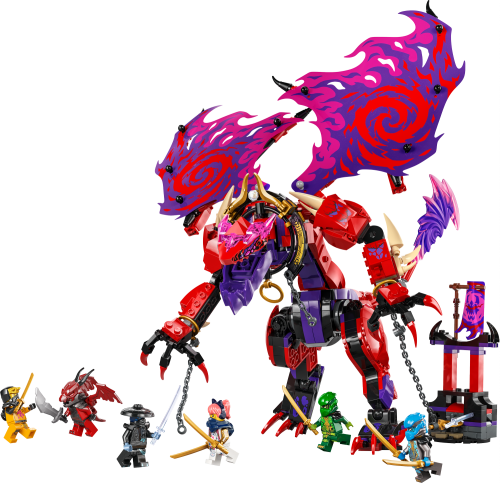 LEGO Ninjago Kaosdraken Åsktand 71832