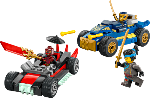 LEGO Ninjago 4+ Rogues racerbilsduell mot Drix 71840