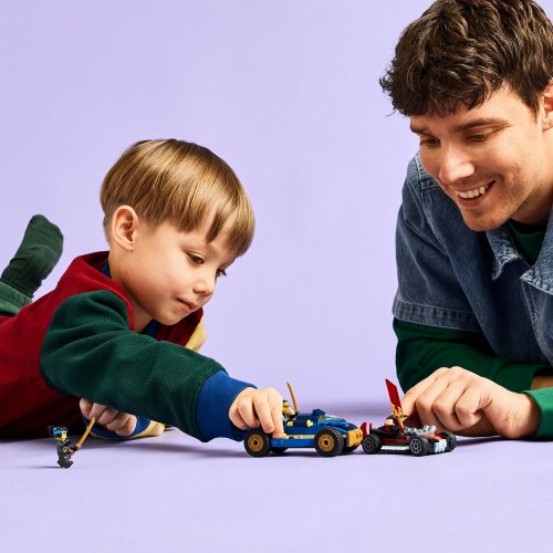 LEGO Ninjago 4+ Rogues racerbilsduell mot Drix 71840