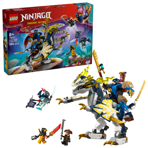 LEGO Ninjago Rogues drakryttarrobot 71843 | Lego | Bra Leksaker