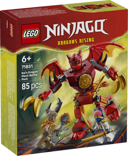 LEGO Ninjago Kais drakrobot stridspaket 71851