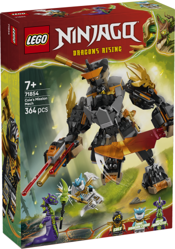 LEGO Ninjago Coles uppdragsrobot och Drak Zane 71854