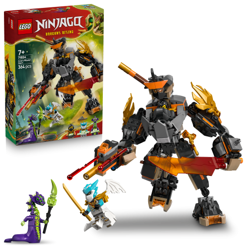 LEGO Ninjago Coles uppdragsrobot och Drak Zane 71854