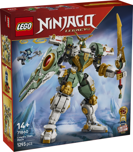 LEGO Ninjago 15 årsjubileum Lloyds titanrobot 71860