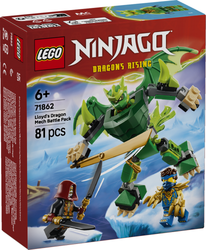 LEGO Ninjago Lloyds robotdrake stridspaket 71862