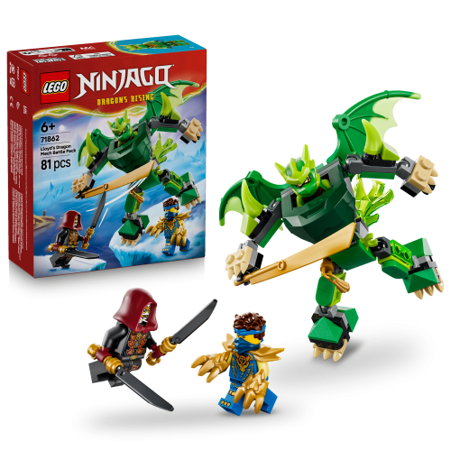 LEGO Ninjago Lloyds robotdrake stridspaket 71862
