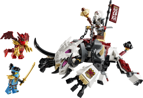 LEGO Ninjago Zilvar och drakodjuret Grimtak 71863