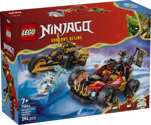 LEGO Ninjago Kais och Coles kombinationsfordon 71864