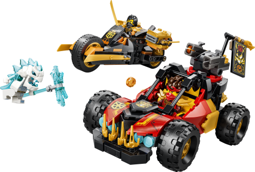 LEGO Ninjago Kais och Coles kombinationsfordon 71864
