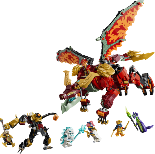 LEGO Ninjago Wyldfyres omvandlingsbara robotdrake 71868