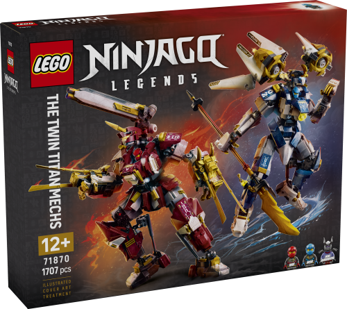 LEGO Ninjago Tvillingtitanrobotarna 71870