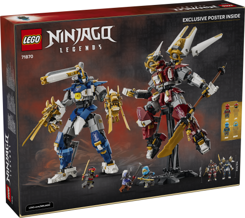 LEGO Ninjago Tvillingtitanrobotarna 71870