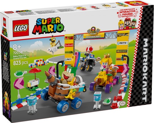 LEGO Super Mario Mario Kart Baby Peach och Grand Prix 72036