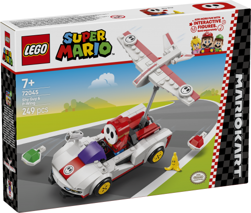 LEGO Super Mario Mario Kart Shy Guy och P Wing 72045