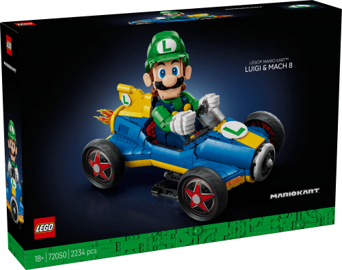 LEGO Super Mario Mario Kart Luigi och Mach 8 72050