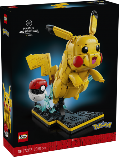 LEGO Pokémon Pikachu och Poké Ball 72152