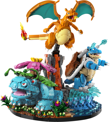 LEGO Pokémon Venusaur Charizard och Blastoise 72153