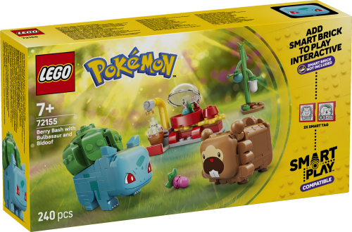 LEGO Pokémon SMART Play: Bärstrid med Bulbasaur och Bidoof 72155