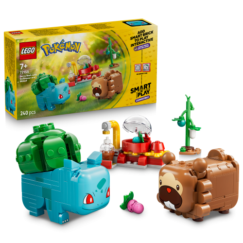 LEGO Pokémon SMART Play: Bärstrid med Bulbasaur och Bidoof 72155
