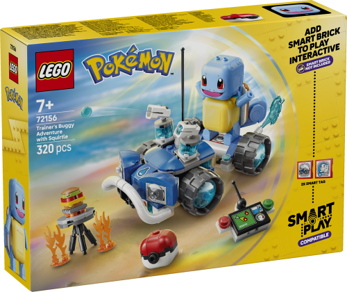 LEGO Pokémon SMART Play: Tränarens buggyäventyr med Squirtle 72156