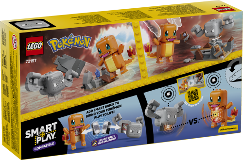 LEGO Pokémon SMART Play: Charmanders och Geodudes grottstrid 72157