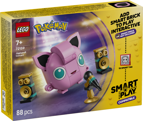 LEGO Pokémon SMART Play: Konsert med Jigglypuff 72159