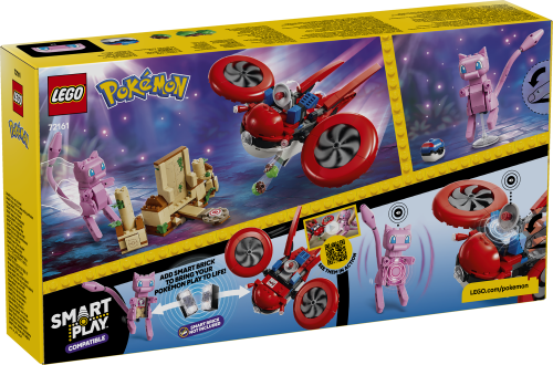 LEGO Pokémon SMART Play: Drönarjakt efter Mytisk Mew 72161